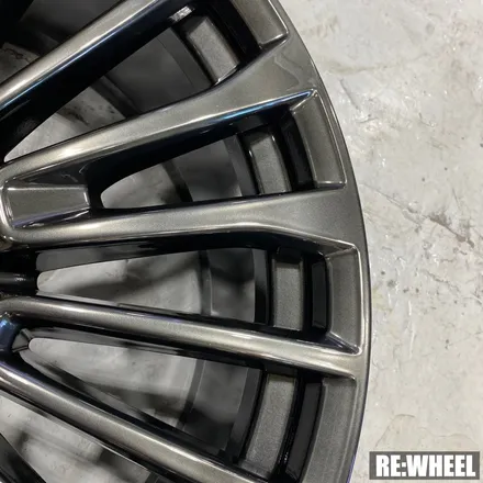 [리휠][자동차휠도색] BMW X7 Xdrive 40i 하이퍼 블랙 휠도색 작업 및 블루 캘리퍼 도색 작업후기 / 진주, 창원, 순천