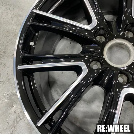 [리휠] 포르쉐 파나메라4 순정휠 다이아몬드 컷팅 휠복원 / 진주, 창원, 순천