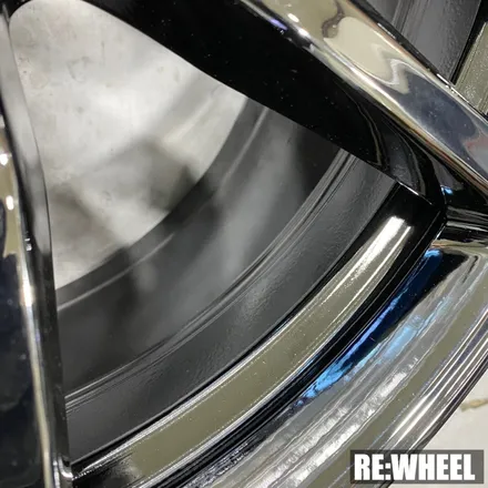 [리휠][양산 크롬휠] BMW 520d 순정휠 블랙 크롬 휠교체 및 블루 캘리퍼도색 / 진주, 창원, 순천