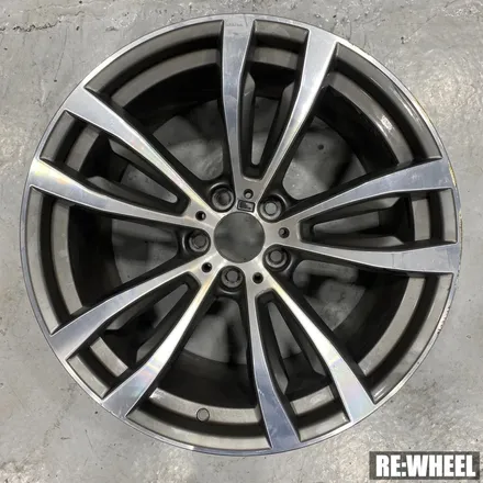 [리휠][자동차휠복원] BMW X6 20인치 순정휠 다이아몬드 컷팅 휠복원 작업후기 / 진주, 창원, 순천