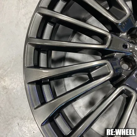 [리휠][자동차휠도색] BMW X7 Xdrive 40i 하이퍼 블랙 휠도색 작업 및 블루 캘리퍼 도색 작업후기 / 진주, 창원, 순천