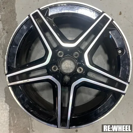 [리휠][벤츠휠복원][자동차휠복원][벤츠휠수리] 벤츠 A220 18인치 AMG RQT휠 다이아몬드컷팅 휠복원 작업후기. / 진주, 창원, 순천