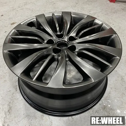 [리휠][진주타이어싼곳] 제네시스 G80 3.8 AWD 하이퍼 블랙 휠도색 / 진주, 창원, 순천