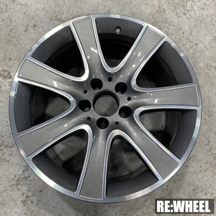 [리휠][진주휠수리] 벤츠 S350 BLUETEC L 18인치 순정휠 다이아몬드 컷팅 휠복원 / 진주, 창원, 순천