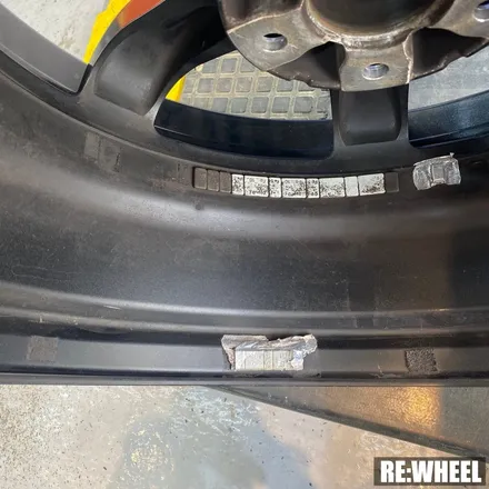 [리휠][분체도장] 닛산 GTR 휠도색 닛산 GT-R 20인치 순정휠 미드나잇 블루 커스텀 휠도색 작업후기 / 진주, 창원, 순천