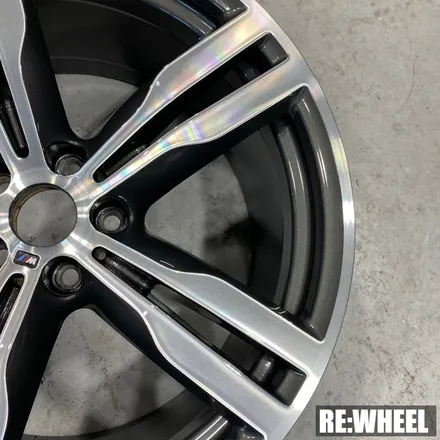 [리휠][거제휠복원] BMW 640i GT 순정휠 다이아몬드 컷팅 휠복원 / 진주, 창원, 순천