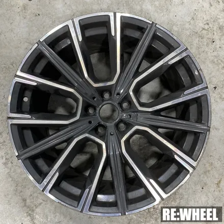 [리휠][여수휠복원] BMW 740Ld Xdrive MSP 블랙 폴리쉬 휠복원 및 휠굴절 수리 / 진주, 창원, 순천