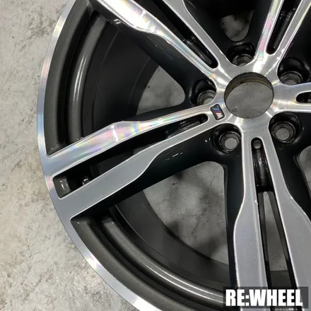 [리휠][거제휠복원] BMW 640i GT 순정휠 다이아몬드 컷팅 휠복원 / 진주, 창원, 순천