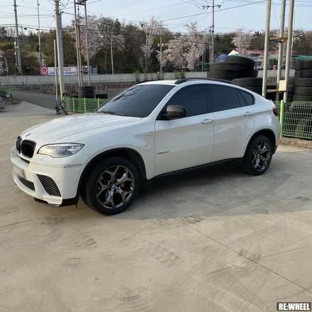 [리휠] 경남 진주 휠도색 BMW X6 20인치 순정휠 블랙크롬 작업 후기 / 진주, 창원, 순천