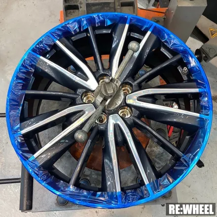 [리휠][인피니티휠복원][QX60휠복원] 인피니티 QX60 20인치 순정휠 다이아몬드 컷팅 휠복원 작업후기 / 진주, 창원, 순천