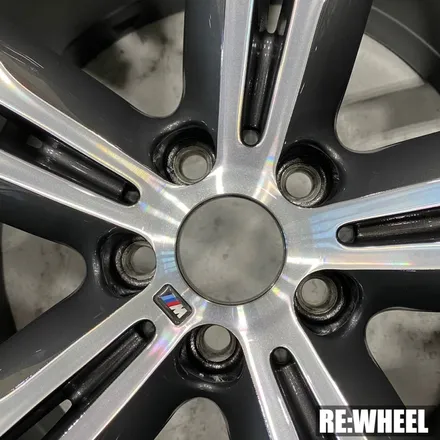 [리휠][거제휠복원] BMW 640i GT 순정휠 다이아몬드 컷팅 휠복원 / 진주, 창원, 순천