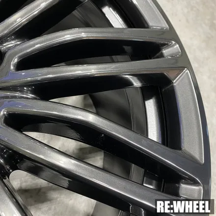 [리휠][대구휠도색] BMW 530i 19인치 순정휠 하이퍼 블랙 휠도색 / 진주, 창원, 순천