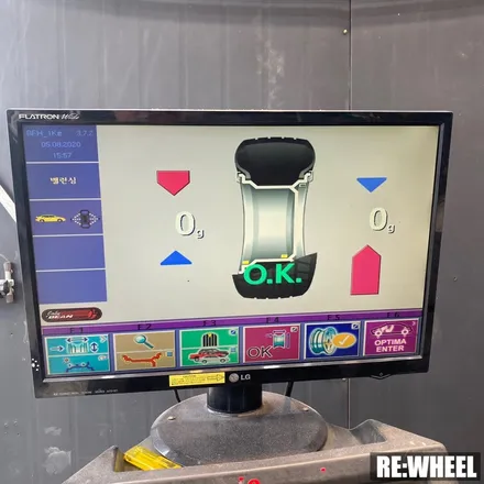 [리휠][인피니티휠복원][QX60휠복원] 인피니티 QX60 20인치 순정휠 다이아몬드 컷팅 휠복원 작업후기 / 진주, 창원, 순천