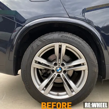 [리휠][분체도장][X5휠복원] BMW X5 30d Xdrive 실버 휠복원 작업후기 / 진주, 창원, 순천