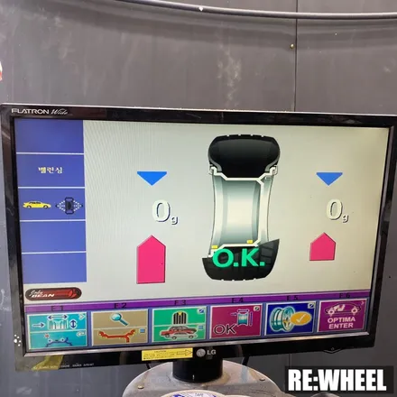 [리휠] 포르쉐 파나메라4 순정휠 다이아몬드 컷팅 휠복원 / 진주, 창원, 순천