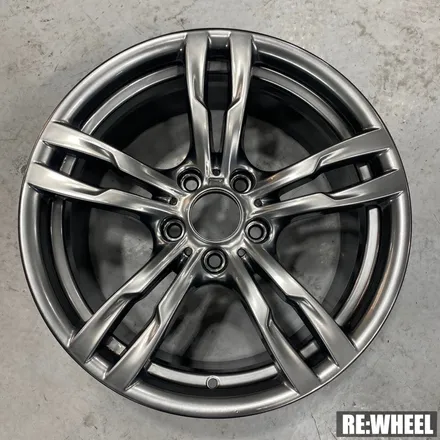 [리휠][분체도장] BMW 320d 441M 18인치 순정휠 고스트크롬 휠도색 작업후기 / 진주, 창원, 순천