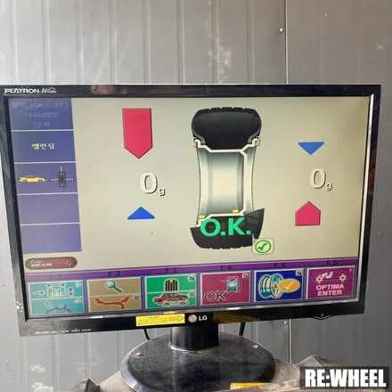 [리휠][분체도장][벤츠휠복원] 벤츠 S500 18인치 순정휠 실버 휠복원 작업후기 / 진주, 창원, 순천