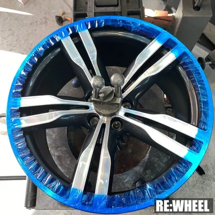 [리휠][거제휠복원] BMW 640i GT 순정휠 다이아몬드 컷팅 휠복원 / 진주, 창원, 순천