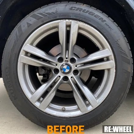 [리휠][분체도장][X5휠복원] BMW X5 30d Xdrive 실버 휠복원 작업후기 / 진주, 창원, 순천