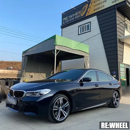 [리휠][창원휠복원] BMW 640i GT 다이아몬드 컷팅 휠복원 / 진주, 창원, 순천