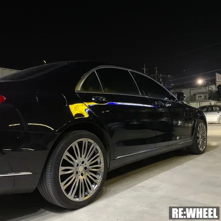 [리휠] 벤츠 S500 4MATIC 마이바흐 순정휠 휠복원 / 진주, 창원, 순천