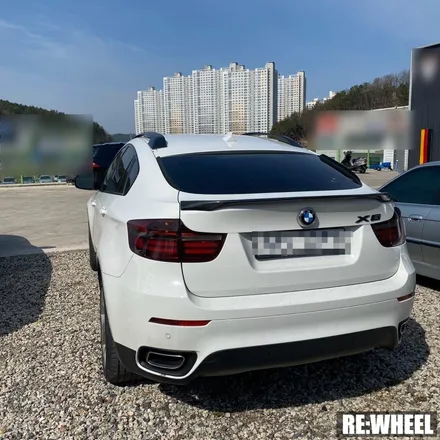 [리휠] 경남 진주 휠도색 BMW X6 20인치 순정휠 블랙크롬 작업 후기 / 진주, 창원, 순천