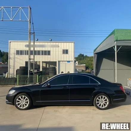 [리휠][분체도장][벤츠휠복원] 벤츠 S500 18인치 순정휠 실버 휠복원 작업후기 / 진주, 창원, 순천