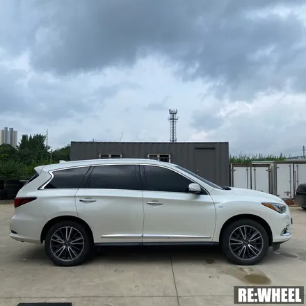 [리휠][인피니티휠복원][QX60휠복원] 인피니티 QX60 20인치 순정휠 다이아몬드 컷팅 휠복원 작업후기 / 진주, 창원, 순천