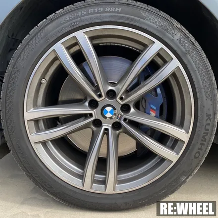 [리휠][분체도장] BMW 630d GT 19인치 순정휠 다이아몬드 컷팅 휠복원 작업후기 / 진주, 창원, 순천
