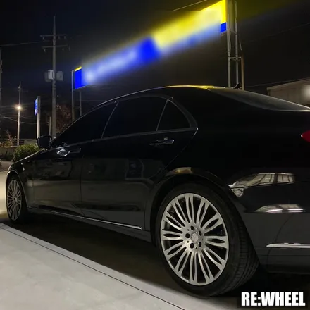 [리휠] 벤츠 S500 4MATIC 마이바흐 순정휠 휠복원 / 진주, 창원, 순천