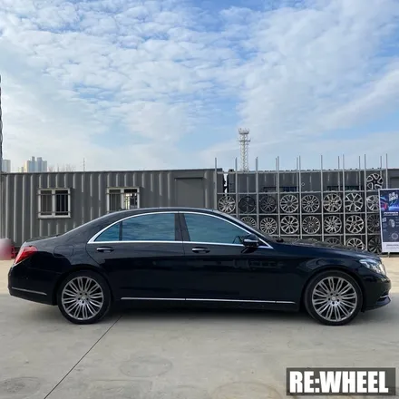 [리휠][순천휠복원] 벤츠 S500 4MATIC 마이바흐 하이퍼 실버 휠복원 / 진주, 창원, 순천