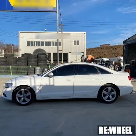 [리휠][마산휠도색] 아우디 A6 2.0 TDI 하이퍼 블랙 휠도색 / 진주, 창원, 순천