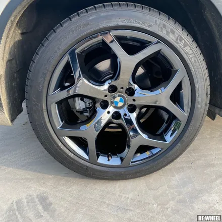 [리휠] 경남 진주 휠도색 BMW X6 20인치 순정휠 블랙크롬 작업 후기 / 진주, 창원, 순천