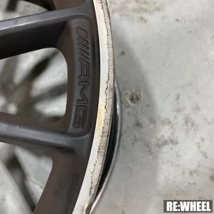 [리휠][분체도장] 벤츠 A45 AMG 하이퍼 블랙 휠도색 작업후기 / 진주, 창원, 순천