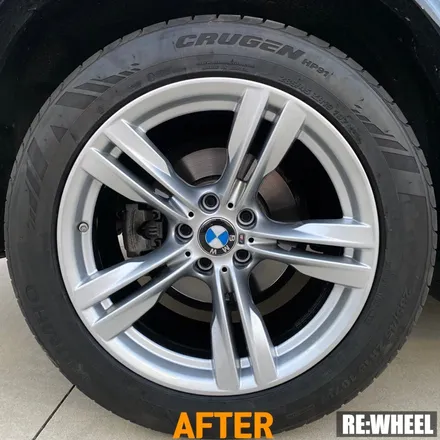 [리휠][분체도장][X5휠복원] BMW X5 30d Xdrive 실버 휠복원 작업후기 / 진주, 창원, 순천