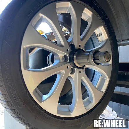 [리휠][경남휠복원] 벤츠 E220d 4MATIC 순정휠 휠복원 / 진주, 창원, 순천