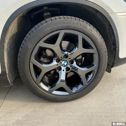 [리휠] 경남 진주 휠도색 BMW X6 20인치 순정휠 블랙크롬 작업 후기 / 진주, 창원, 순천