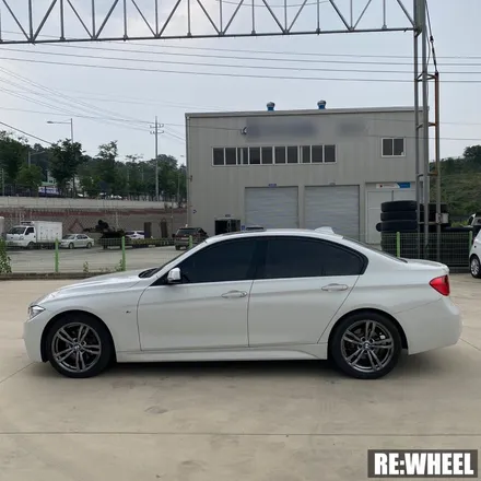 [리휠][분체도장] BMW 320d 441M 18인치 순정휠 고스트크롬 휠도색 작업후기 / 진주, 창원, 순천
