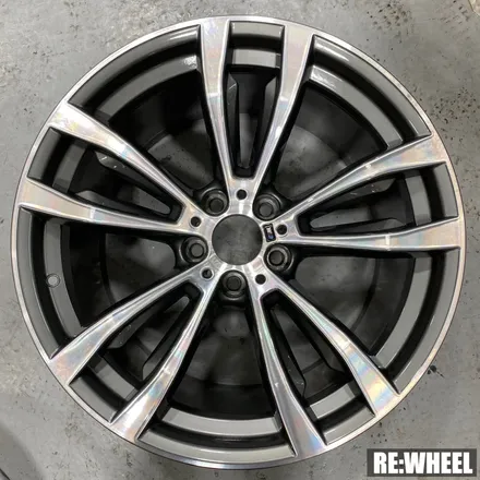 [리휠][자동차휠복원] BMW X6 20인치 순정휠 다이아몬드 컷팅 휠복원 작업후기 / 진주, 창원, 순천