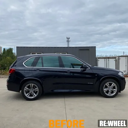 [리휠][분체도장][X5휠복원] BMW X5 30d Xdrive 실버 휠복원 작업후기 / 진주, 창원, 순천