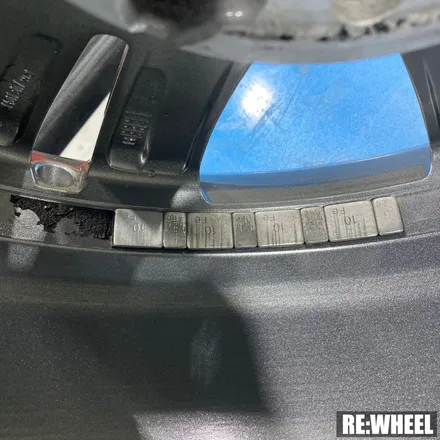 [리휠][분체도장] 벤츠 E300 4MATIC 18인치 순정휠 다이아몬드컷팅 휠복원 작업후기 / 진주, 창원, 순천