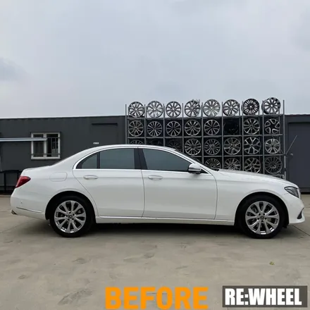 [리휠][경남휠복원] 벤츠 E220d 4MATIC 순정휠 휠복원 / 진주, 창원, 순천
