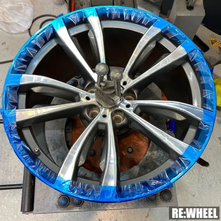 [리휠][자동차휠복원] BMW X6 20인치 순정휠 다이아몬드 컷팅 휠복원 작업후기 / 진주, 창원, 순천