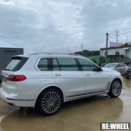 [리휠][분체도장][BMWX7휠복원] BMW X7 Xdrive 30d 22인치 순정휠 다이아몬드 컷팅 휠복원 작업후기 / 진주, 창원, 순천