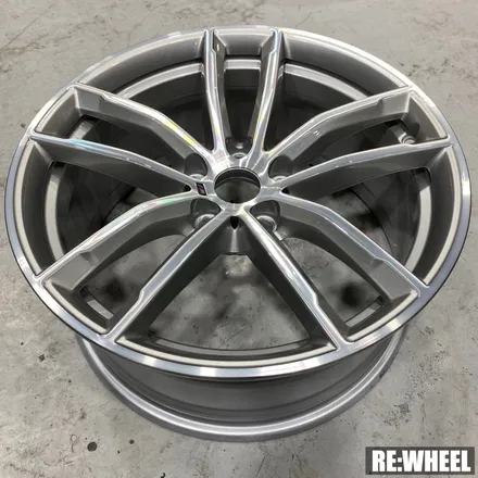 [리휠] BMW 520d 다이아몬드 컷팅 휠복원 / 진주, 창원, 순천