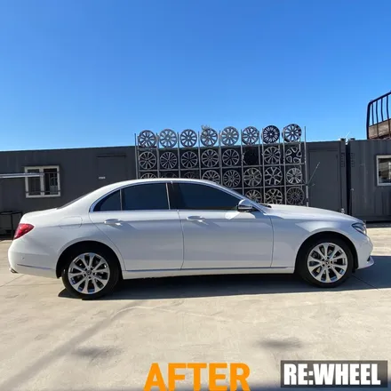 [리휠][경남휠복원] 벤츠 E220d 4MATIC 순정휠 휠복원 / 진주, 창원, 순천