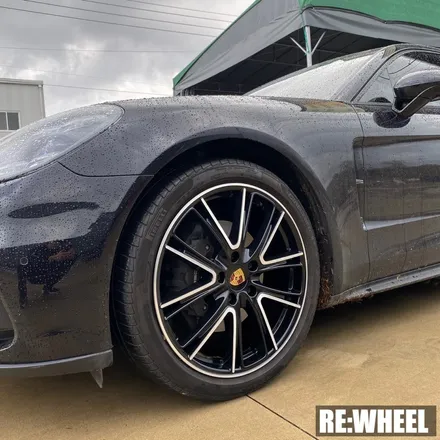 [리휠] 포르쉐 파나메라4 순정휠 다이아몬드 컷팅 휠복원 / 진주, 창원, 순천