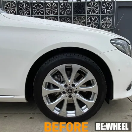 [리휠][경남휠복원] 벤츠 E220d 4MATIC 순정휠 휠복원 / 진주, 창원, 순천