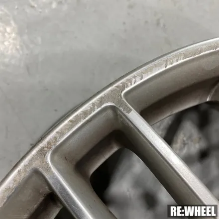 [리휠][분체도장] 아우디 A6 40TDI 콰트로 프리미엄 19인치 순정휠 블랙폴리쉬 커스텀 휠도색 작업 및 휠굴절 수리 작업후기 / 진주, 창원, 순천