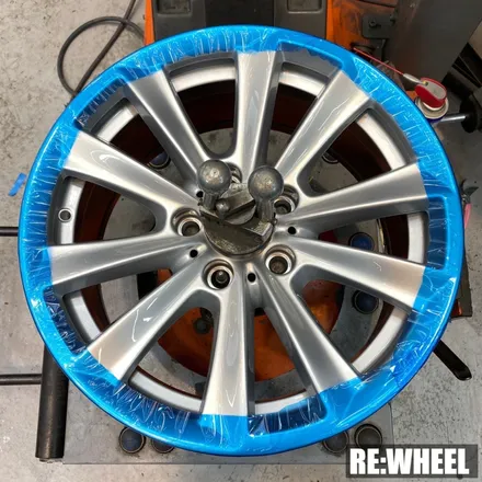[리휠][사천휠복원] BMW 525d 순정휠 휠복원 / 진주, 창원, 순천